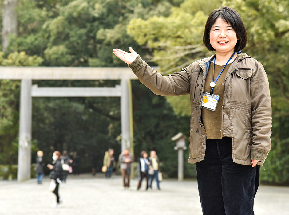 伊勢志摩バリアフリーツアーセンターの中山めぐみさん